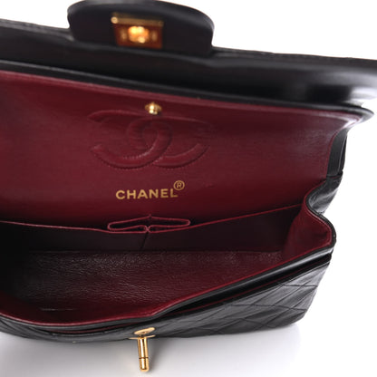 Chanel Lambskin Quilted Small Double Flap Black 4 of 4