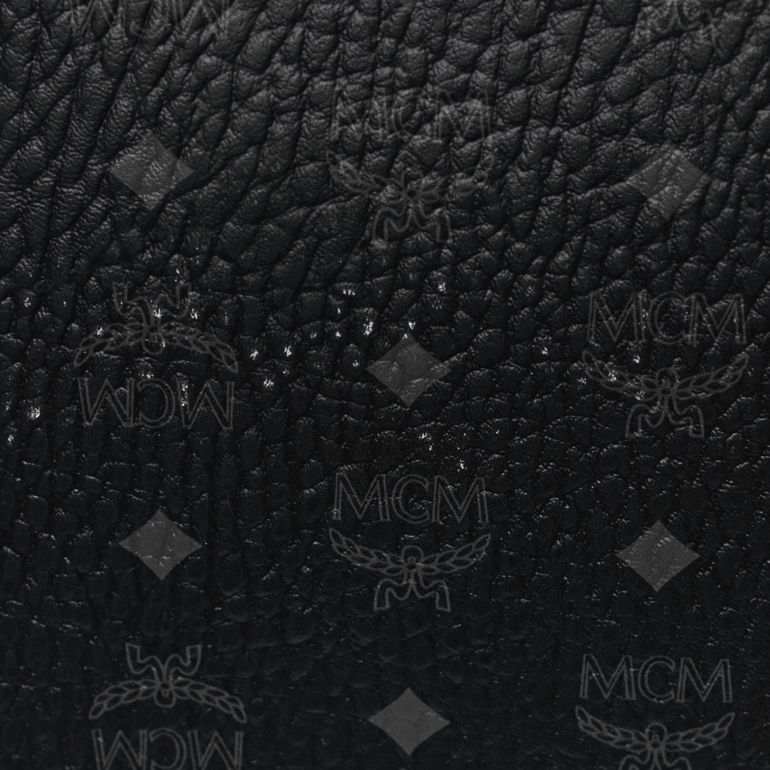 MCM Visetos Medium Side Studs Stark Backpack Black 14 of 14