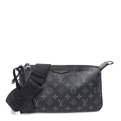Louis Vuitton Monogram Eclipse Pochette Accessoire XL 1 of 9
