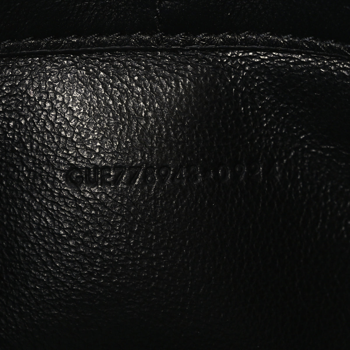 Saint Laurent Patent Large Calypso Pouch Black 7 of 10