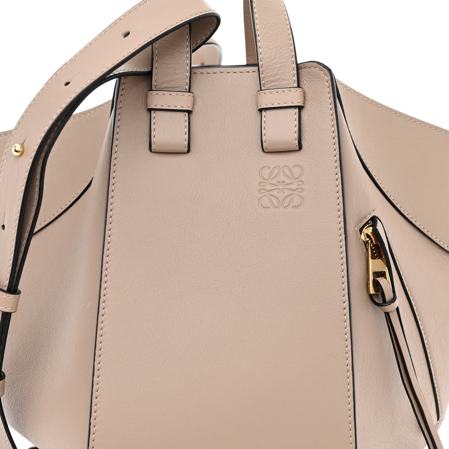 Loewe Calfskin Small Hammock Shoulder Bag Sand 8 of 10