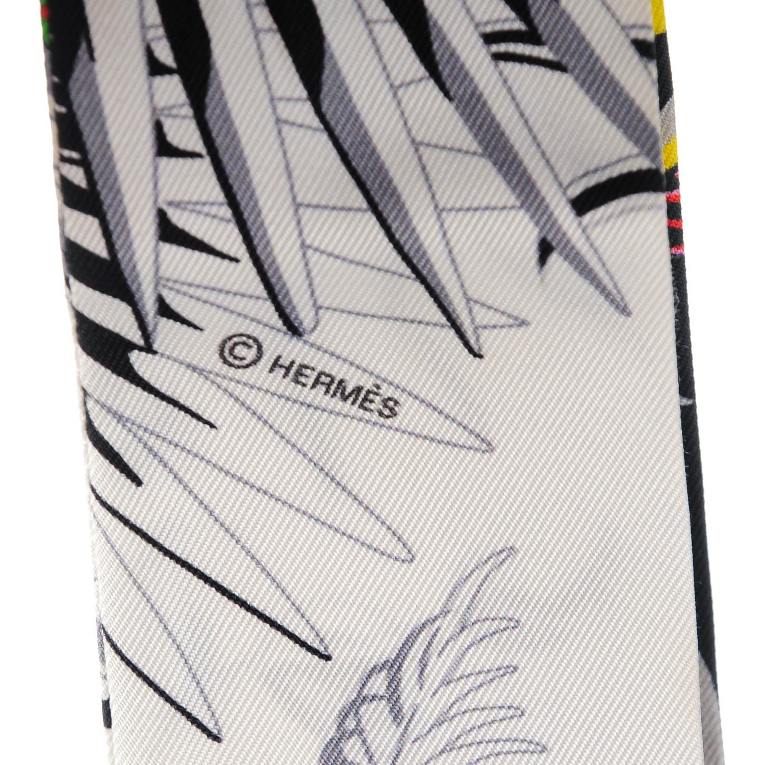 Hermes Silk Mythiques Phoenix Coloriages Twilly 5 of 6