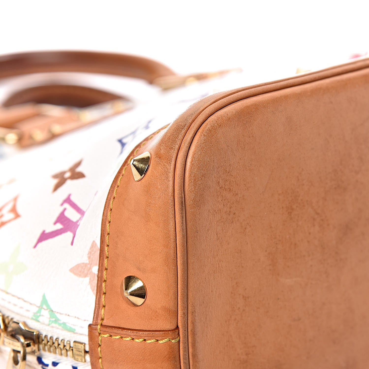 Louis Vuitton Monogram Multicolor Alma White 17 of 19