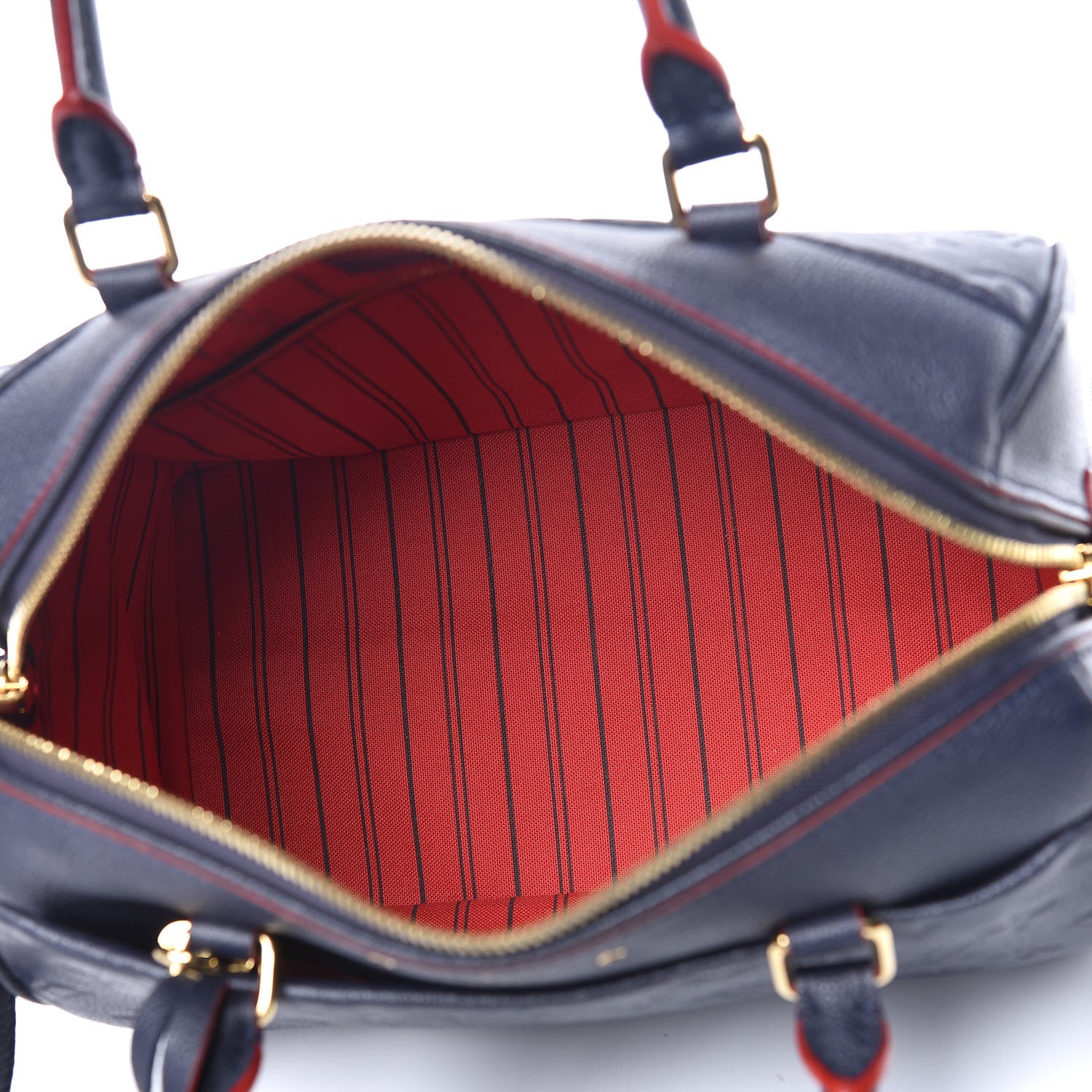 Louis Vuitton Empreinte Speedy Bandouliere 25 NM Marine Rouge 5 of 12