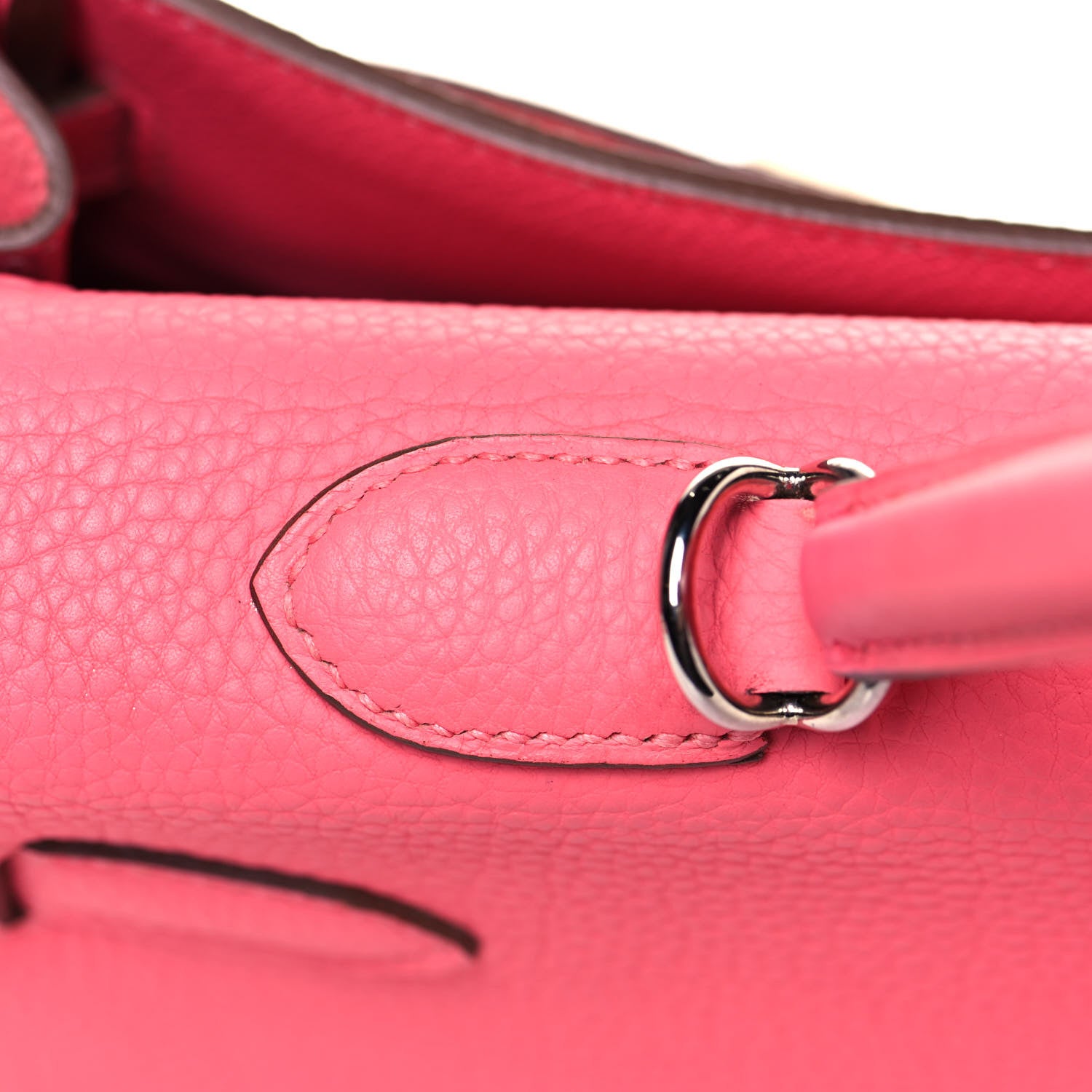 Hermes Togo Kelly Retourne 35 Rose Lipstick 9 of 30