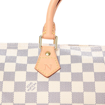 Louis Vuitton Damier Azur Speedy 30 8 of 9