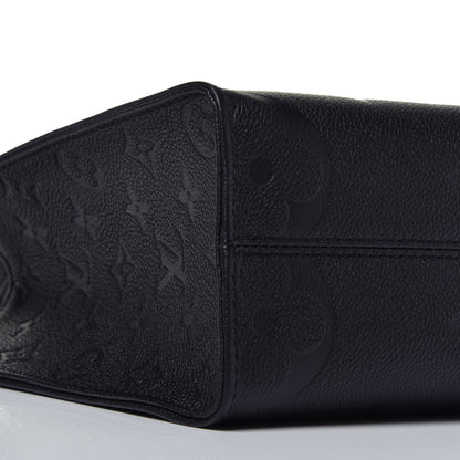 Louis Vuitton Empreinte Monogram Giant Onthego PM Black 17 of 18