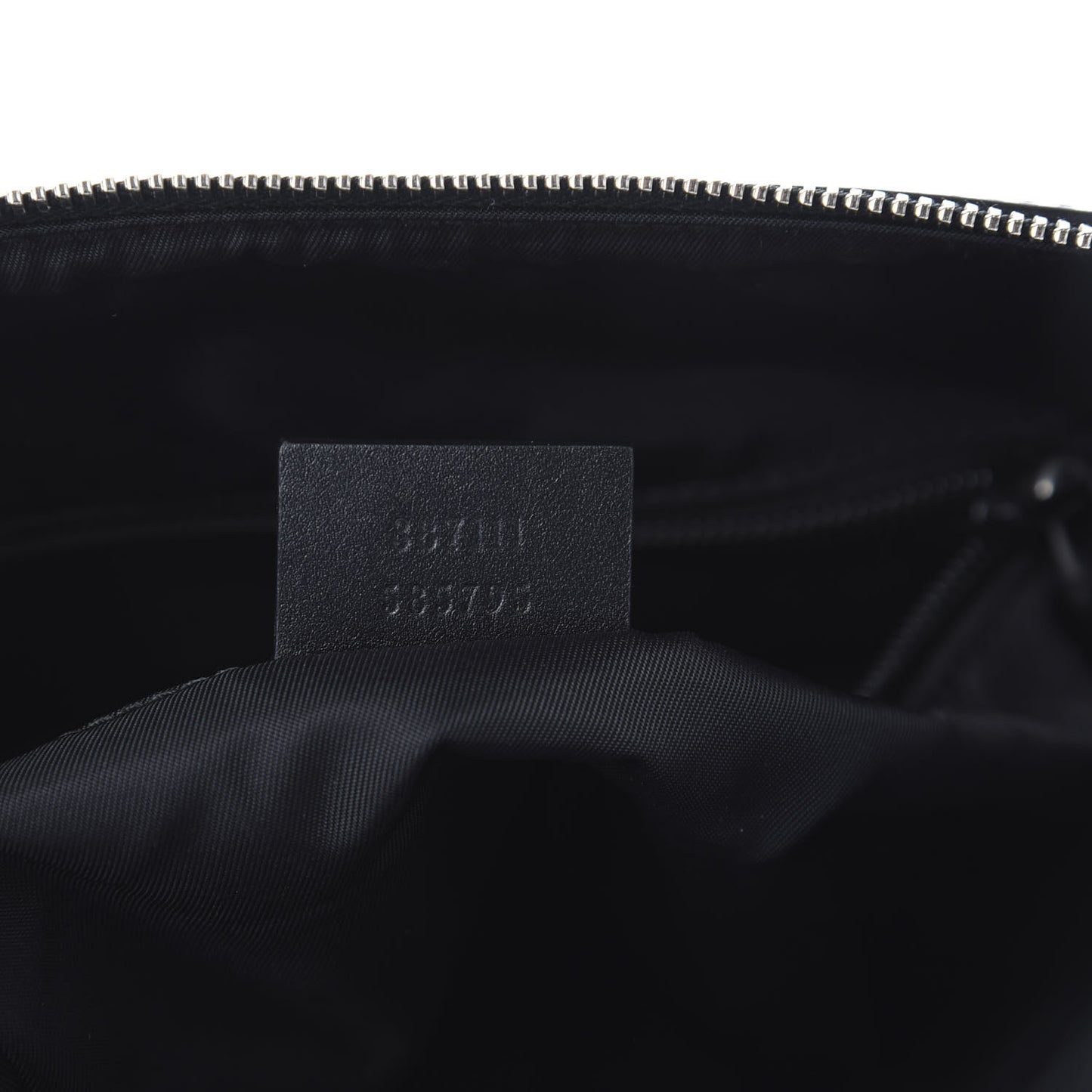 GG Supreme Monogram Web Messenger Bag Black