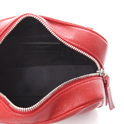 Saint Laurent Lambskin Monogram Lou Belt Bag Rouge Eros 4 of 7