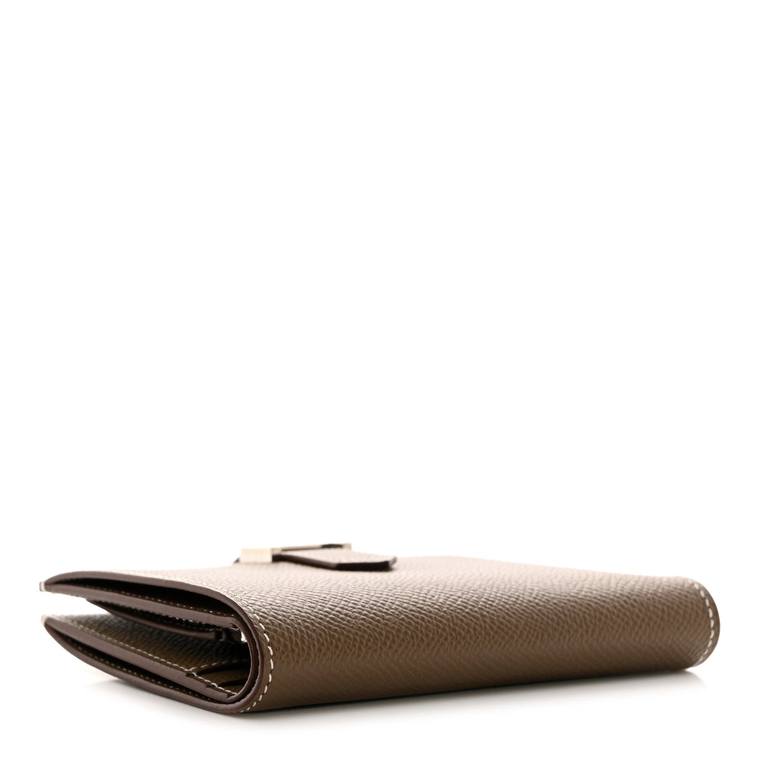Hermes Epsom Bearn Compact Wallet Etoupe 4 of 8