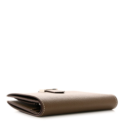 Hermes Epsom Bearn Compact Wallet Etoupe 4 of 8