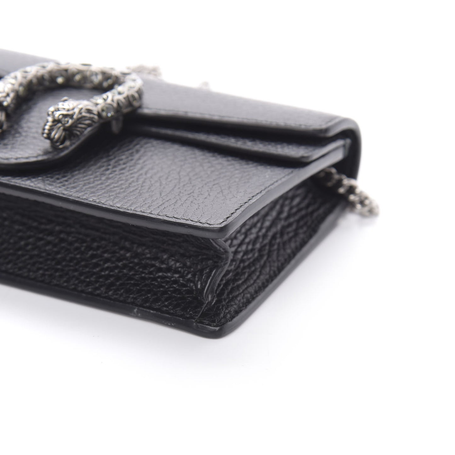 Calfskin Super Mini Dionysus Shoulder Bag Black