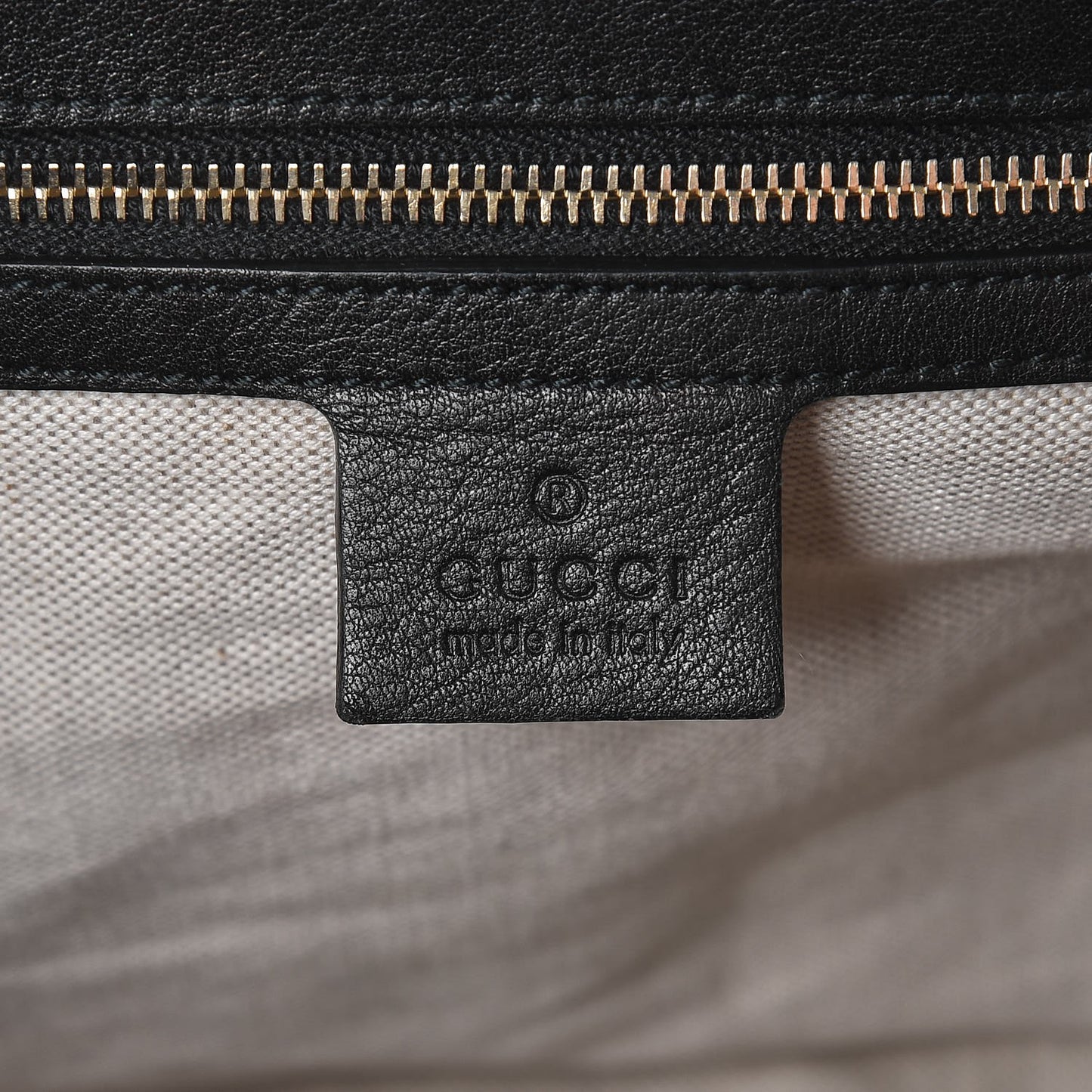 Guccissima Large Emily Chain Shoulder Bag Black