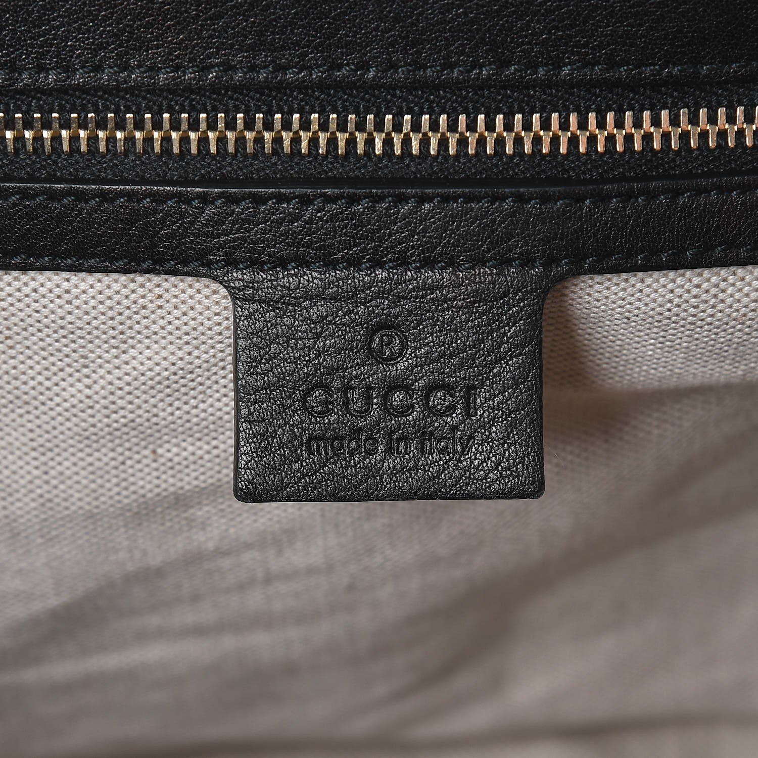 Gucci Guccissima Large Emily Chain Shoulder Bag Black 6 of 12