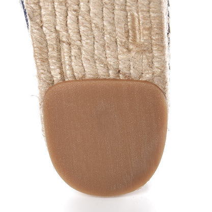 Fendi Knit Rockoko Sock Espadrilles 38 Grey 10 of 13