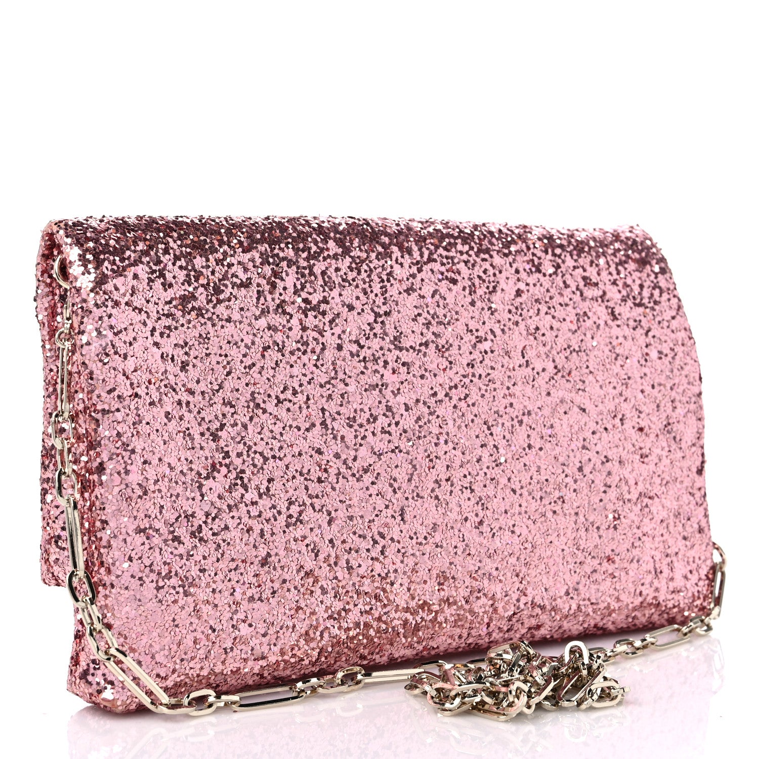 Jimmy Choo Glitter Crystal Galactica Titania Clutch Candyfloss 3 of 11