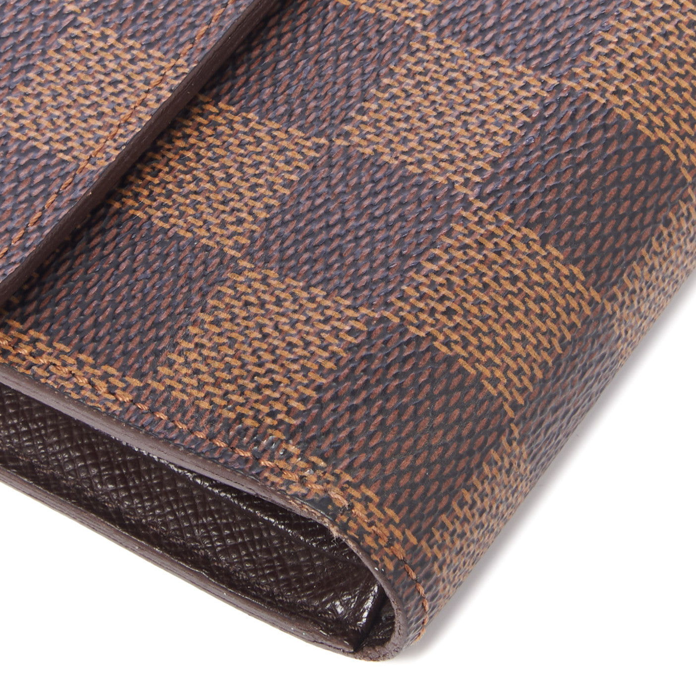 Damier Ebene Porte Tresor Etui Papier Wallet