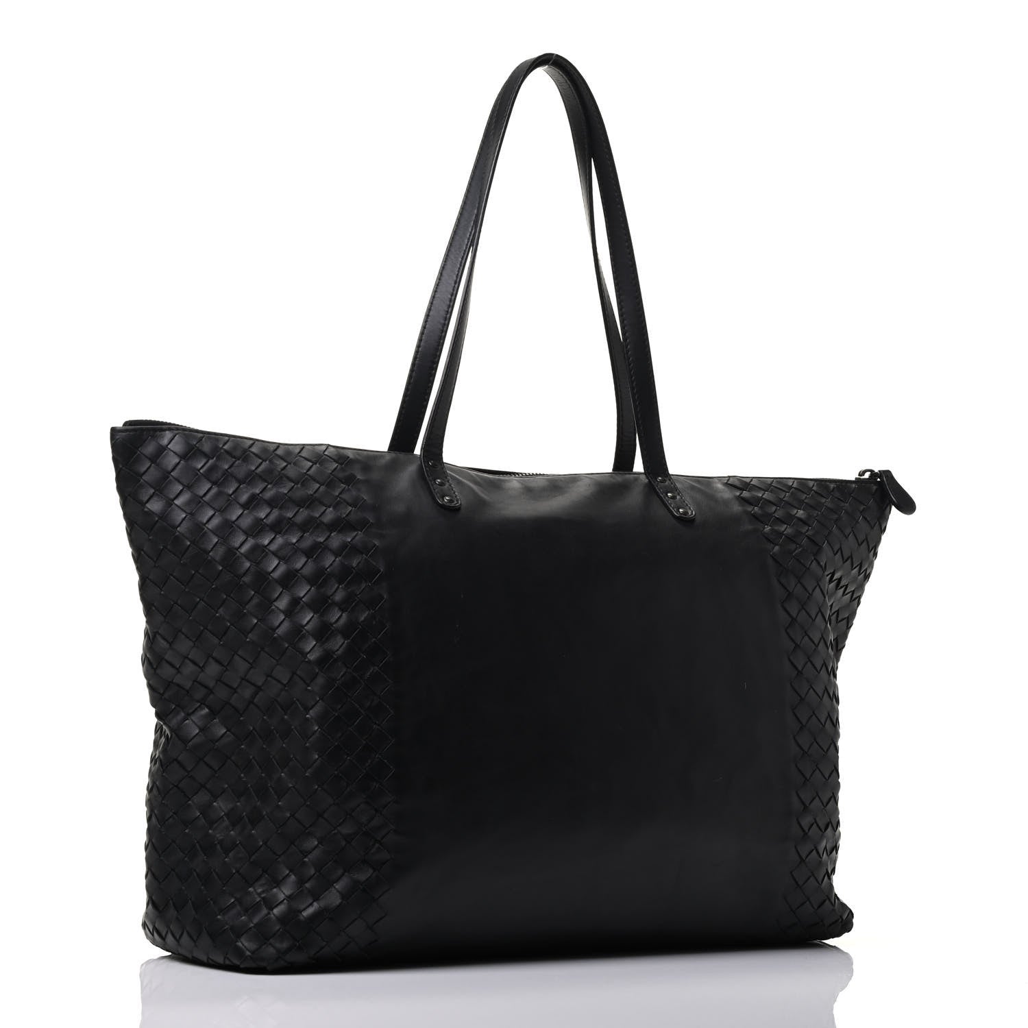 Bottega Veneta Nappa Intrecciato Tote Black 2 of 9