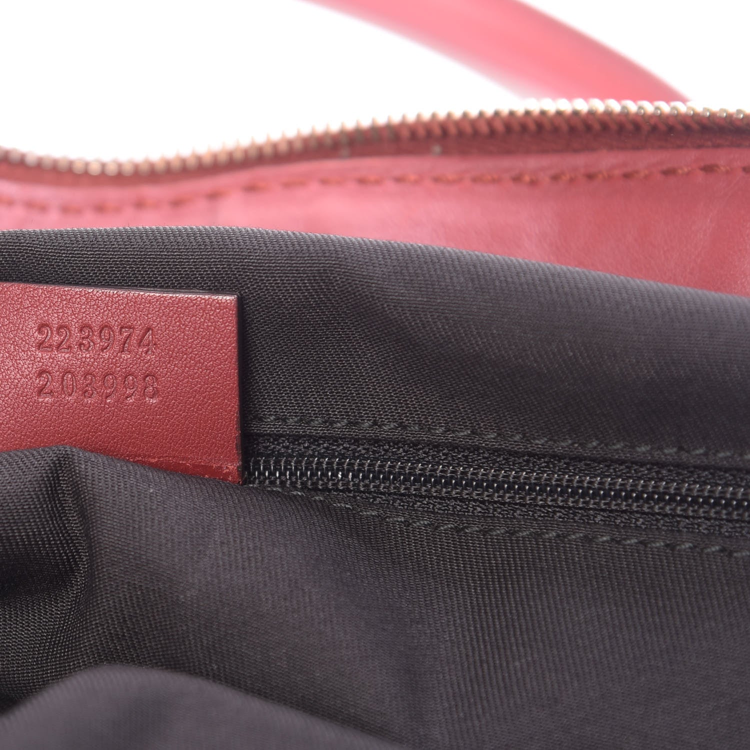 Gucci Diamante Medium Sukey Boston Red 7 of 13