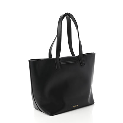 Versace Vitello Virtus Tote Black 3 of 10