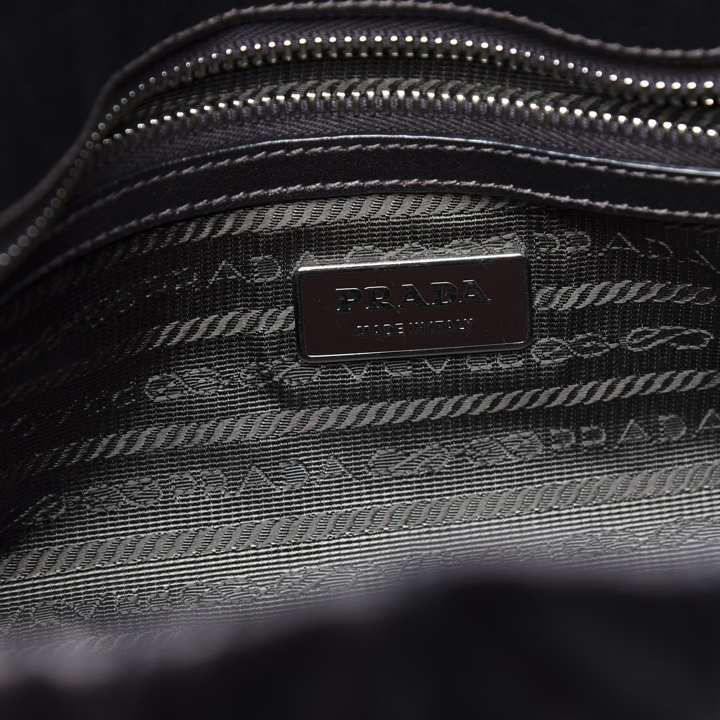 Nappa Dressy Gaufre Foldover Pushlock Satchel Black