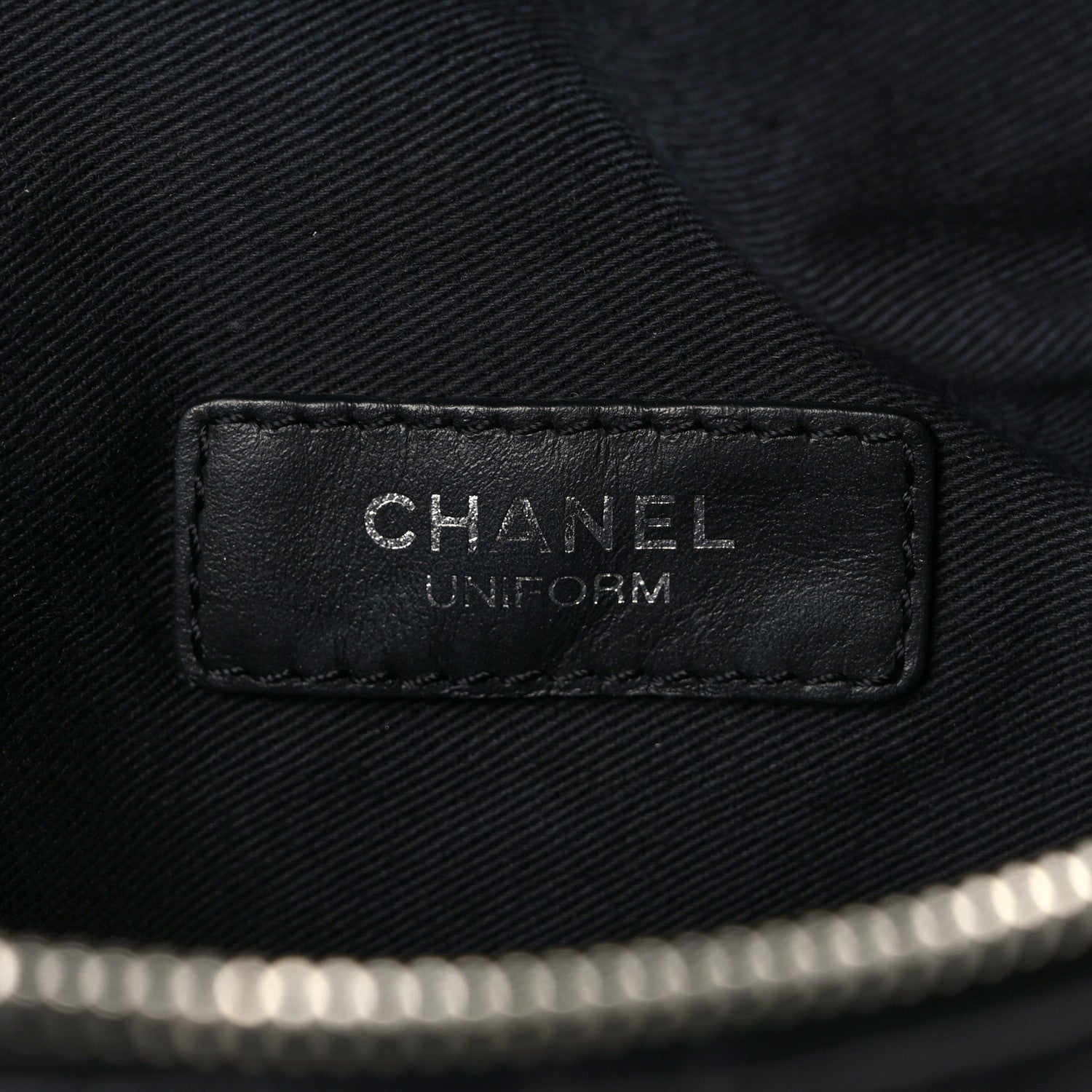 Chanel Lambskin Quilted Waist Belt Bag Black 6 of 12