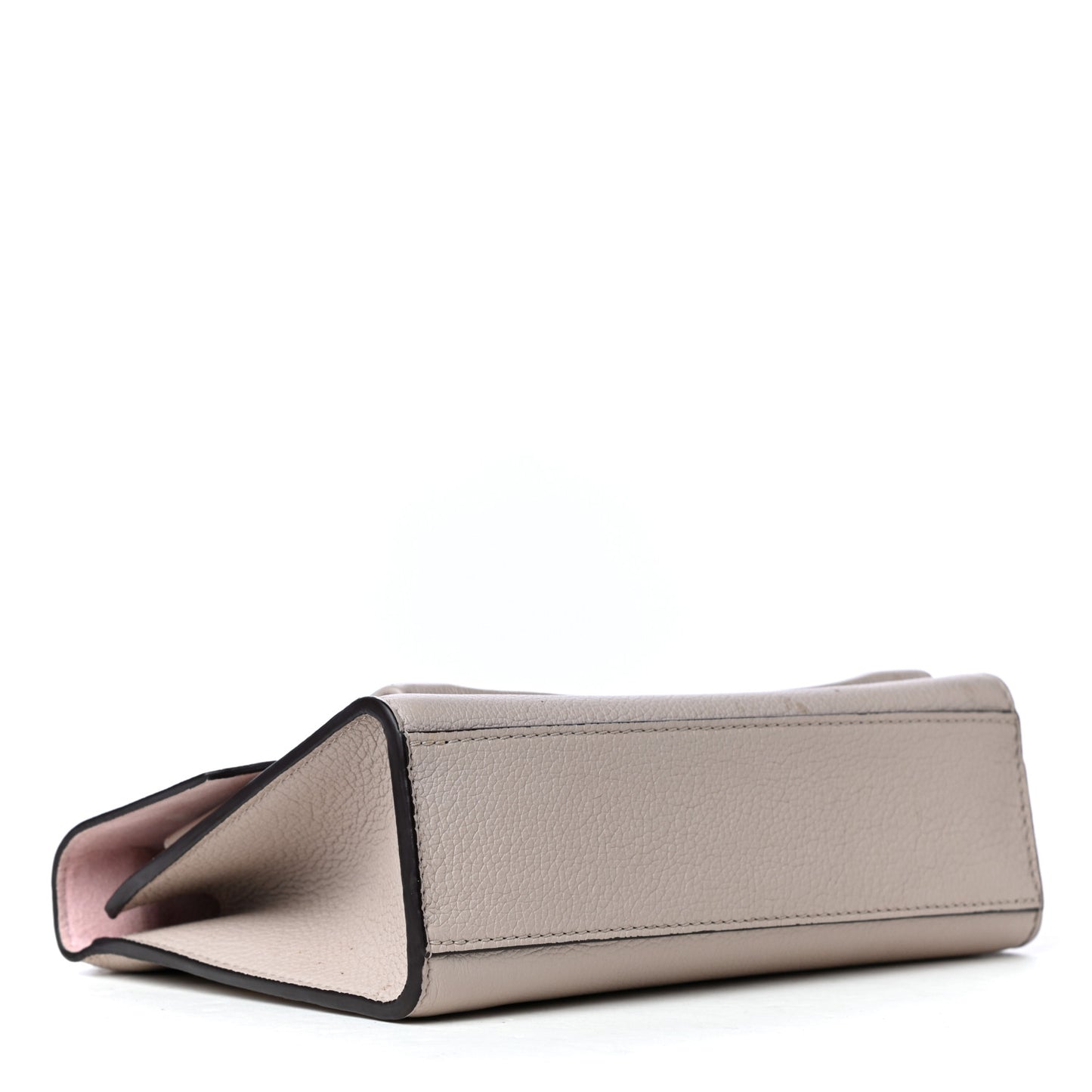Soft Calfskin Mylockme Chain Bag BB Greige