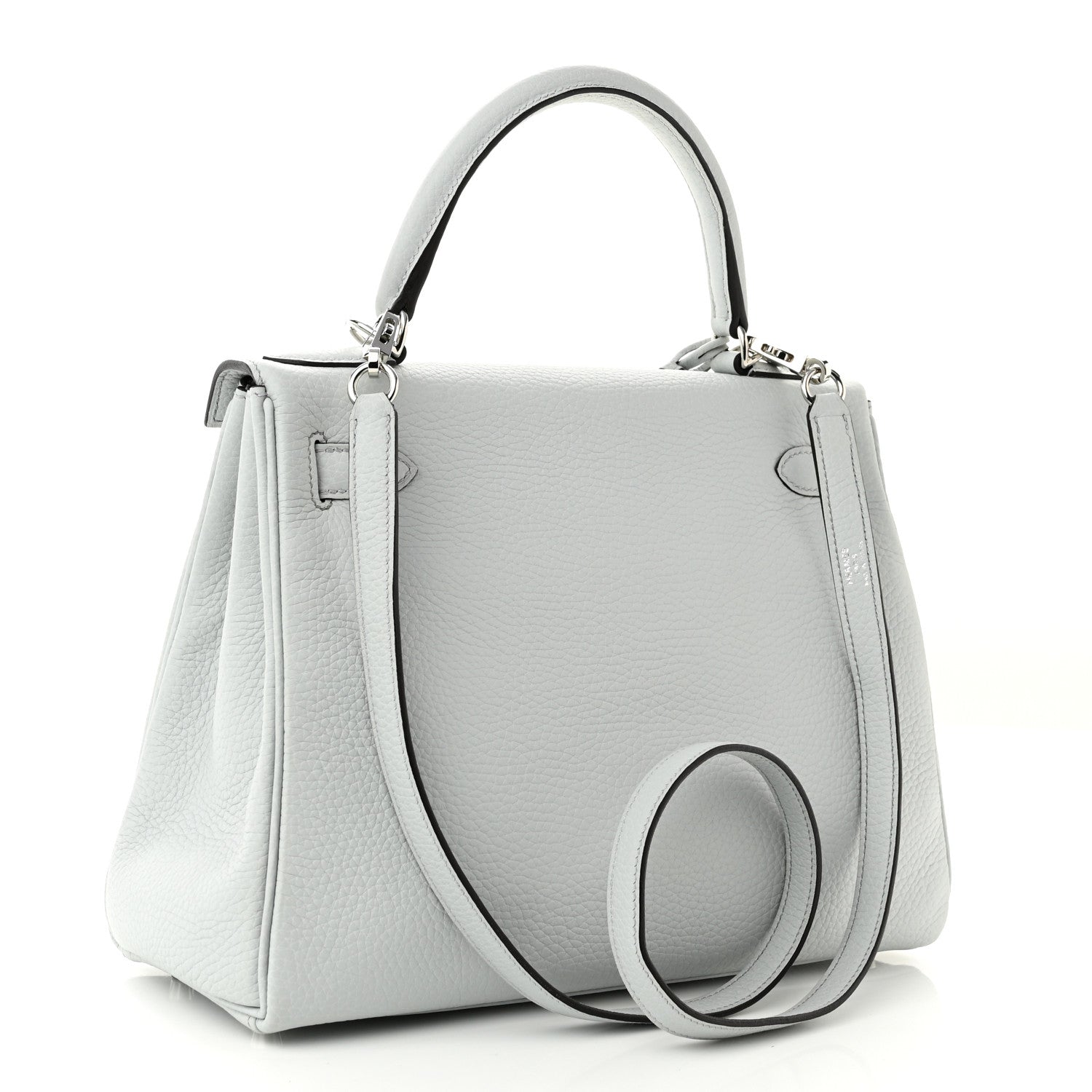 Hermes Togo Kelly Retourne 28 Bleu Pale 2 of 10