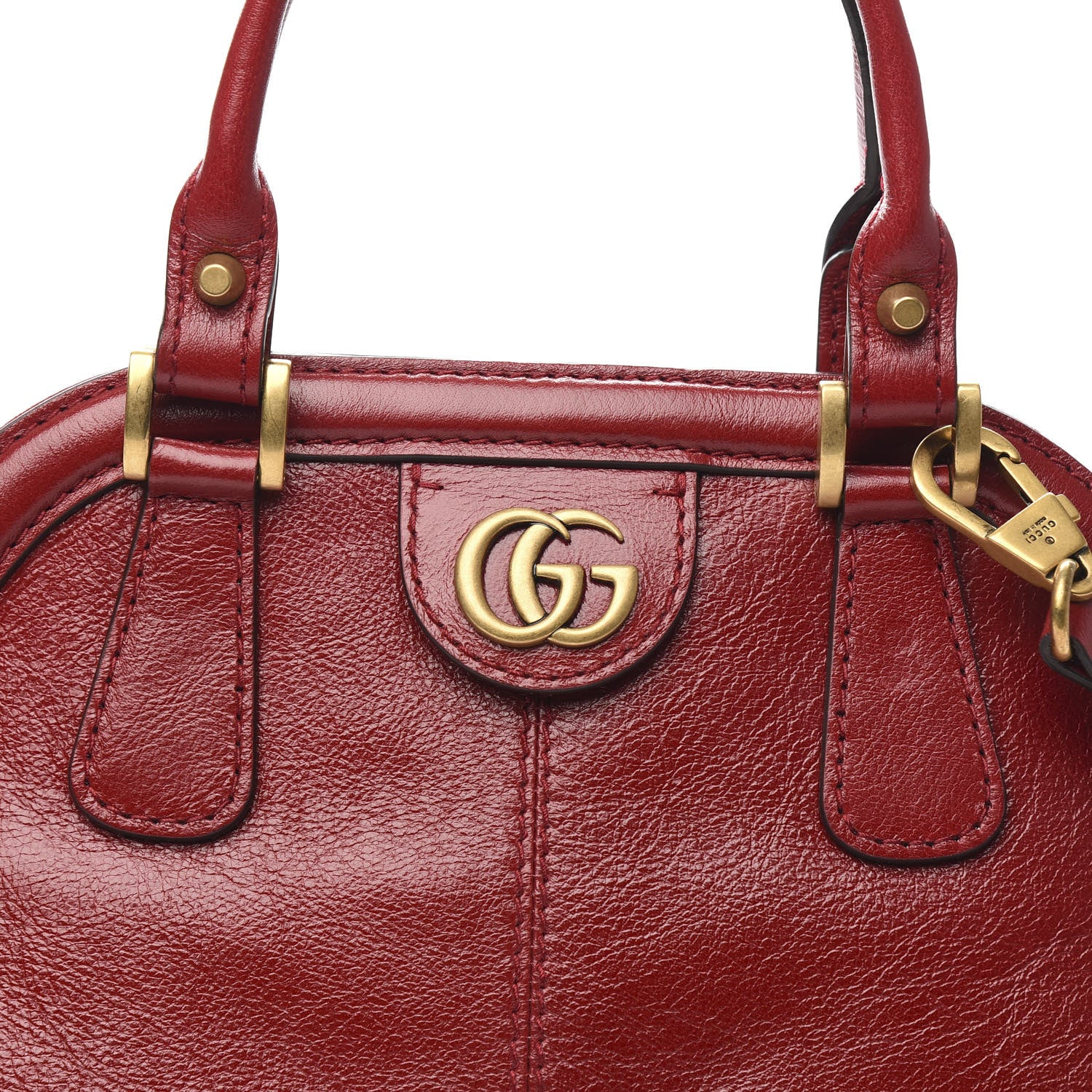 Gucci Piuma Lux Energy Medium Re(Belle) Top Handle Bag Romantic Cerise 10 of 10