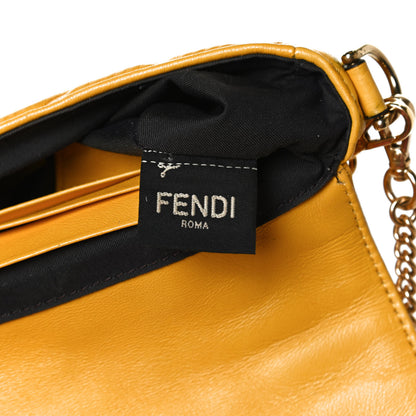 Fendi Nappa FF 1974 Embossed Mini Baguette Zucca 8 of 11