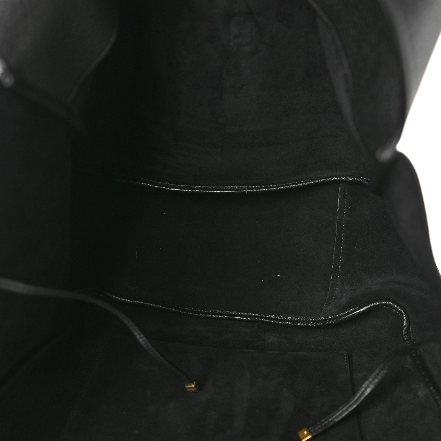 Grained Deerskin Bea Tote Black