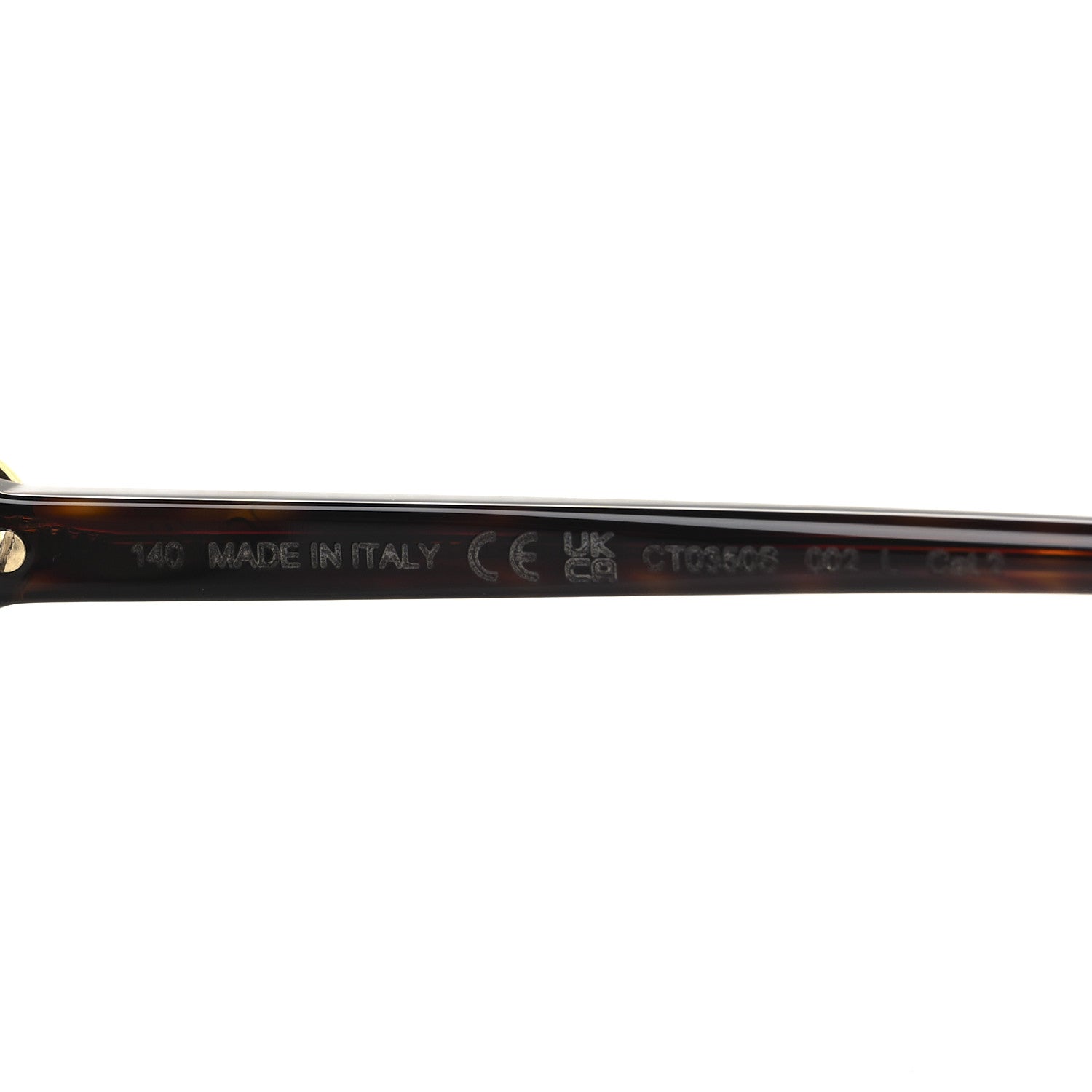 Cartier Acetate Round Sunglasses CT03508 Tortoise 6 of 7