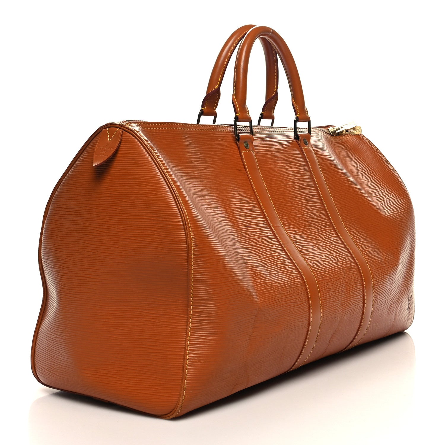 Louis Vuitton Epi Keepall 45 Cipango 3 of 14
