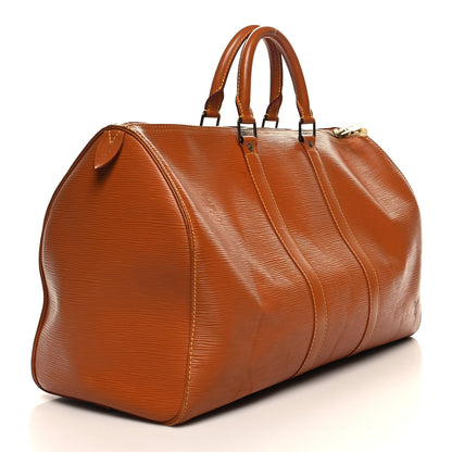 Louis Vuitton Epi Keepall 45 Cipango 3 of 14