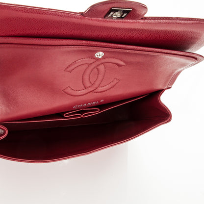 Chanel Caviar Quilted Medium Double Flap Red 5 of 7