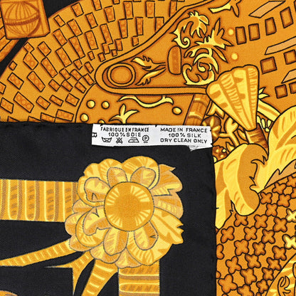 Hermes Silk Armets Panache Scarf 90 4 of 4