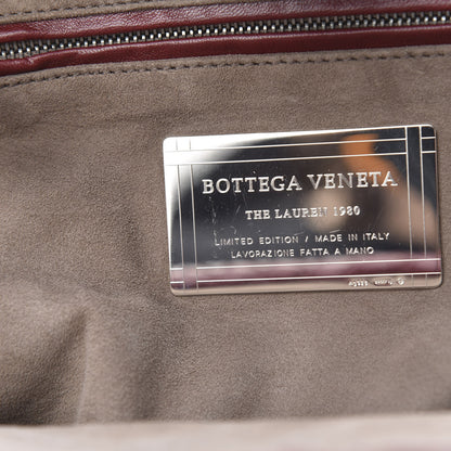 Bottega Veneta Nappa Intrecciato The Lauren 1980 Clutch Gigolo Red 8 of 8