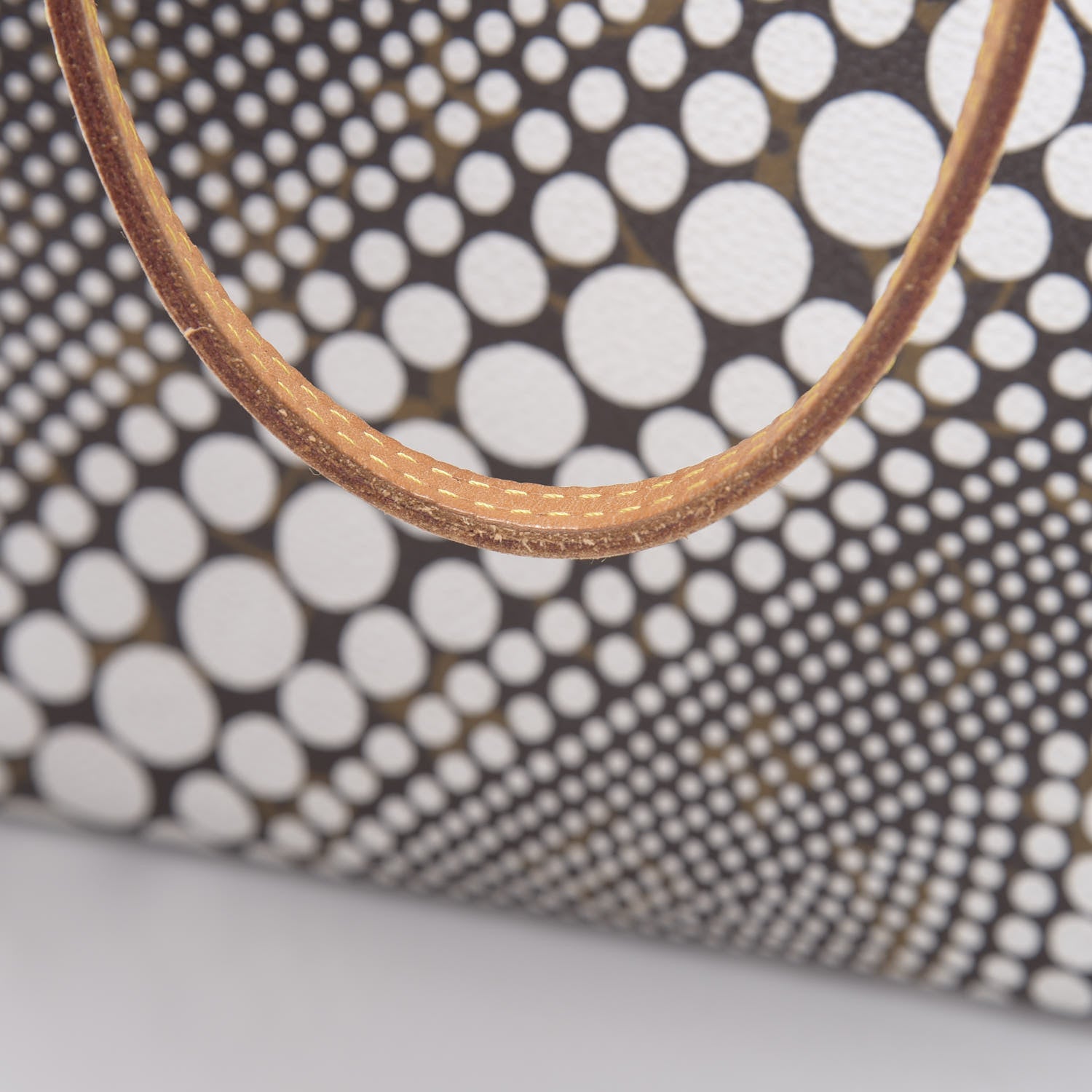 Louis Vuitton Monogram Kusama Waves Neverfull MM White 14 of 14