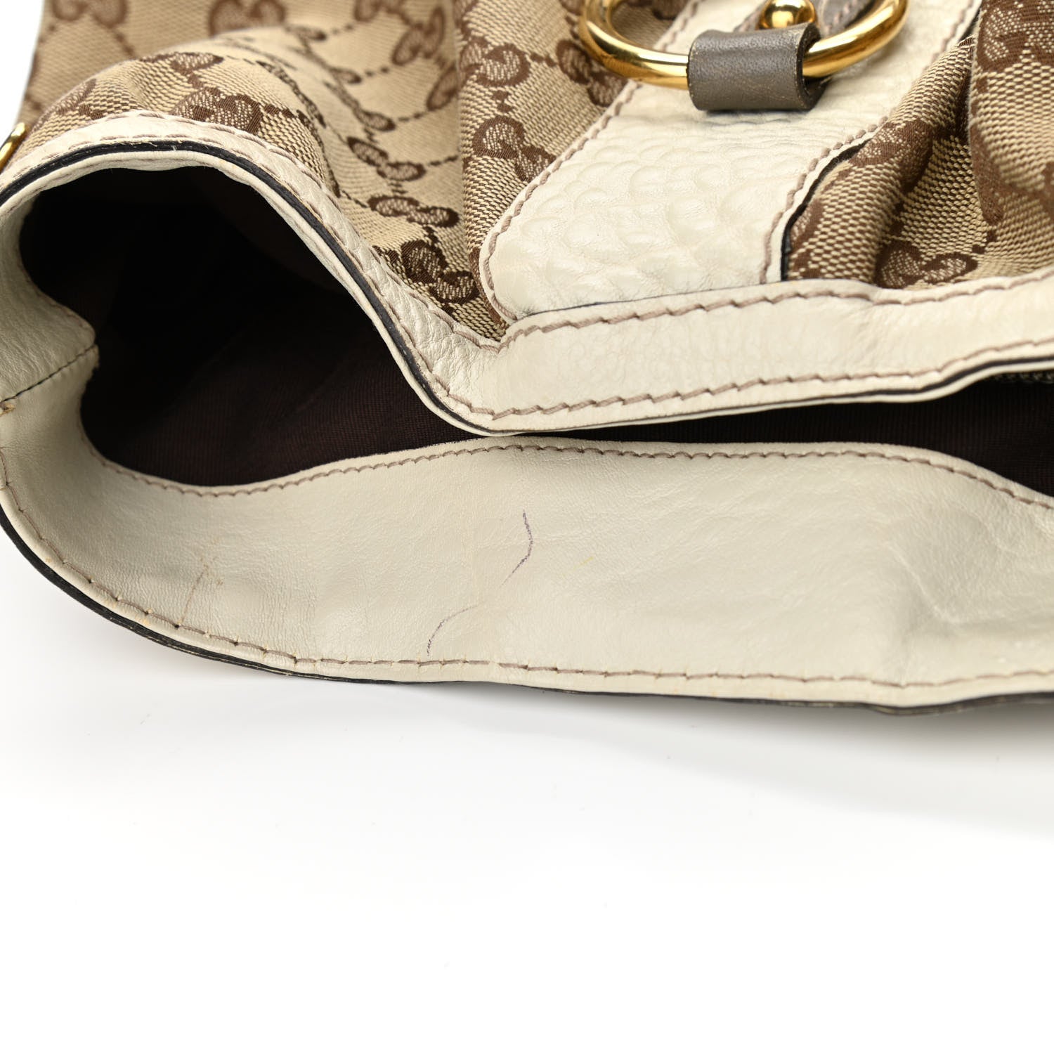 Gucci Monogram Medium Interlocking Icon Tote Ivory 10 of 16