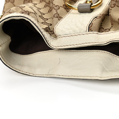 Gucci Monogram Medium Interlocking Icon Tote Ivory 10 of 16