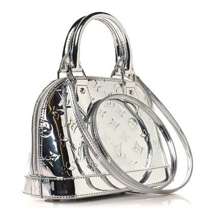 Louis Vuitton Monogram Miroir Alma BB Silver Silver 3 of 12