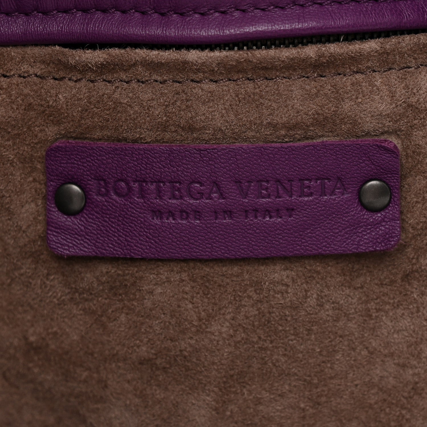 Bottega Veneta Nappa Intrecciato Large Cesta Tote Eggplant
