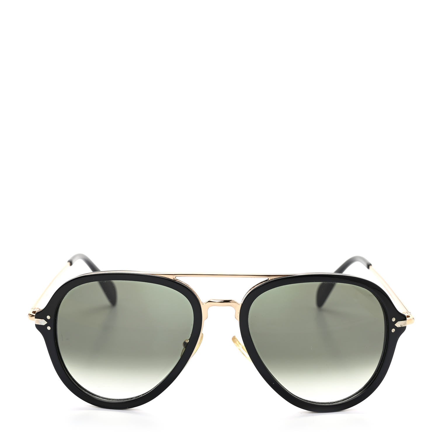 Celine Aviator Sunglasses CL 41374/S Black 2 of 6