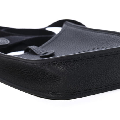 Hermes Taurillon Clemence Evelyne TPM Black 8 of 9