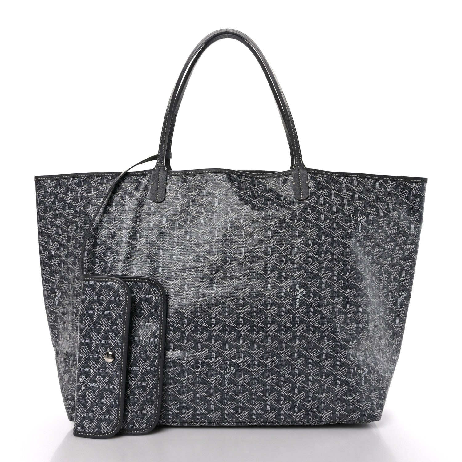 Goyard Goyardine Saint Louis GM Grey 3 of 11