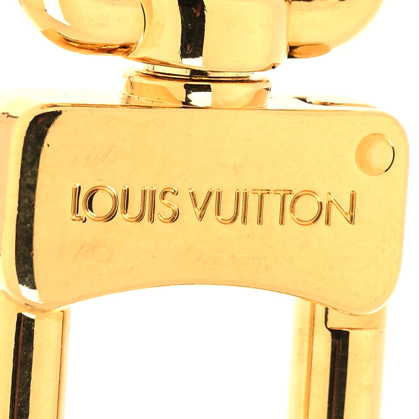Blossom Dream Bag Charm Key Holder Gold