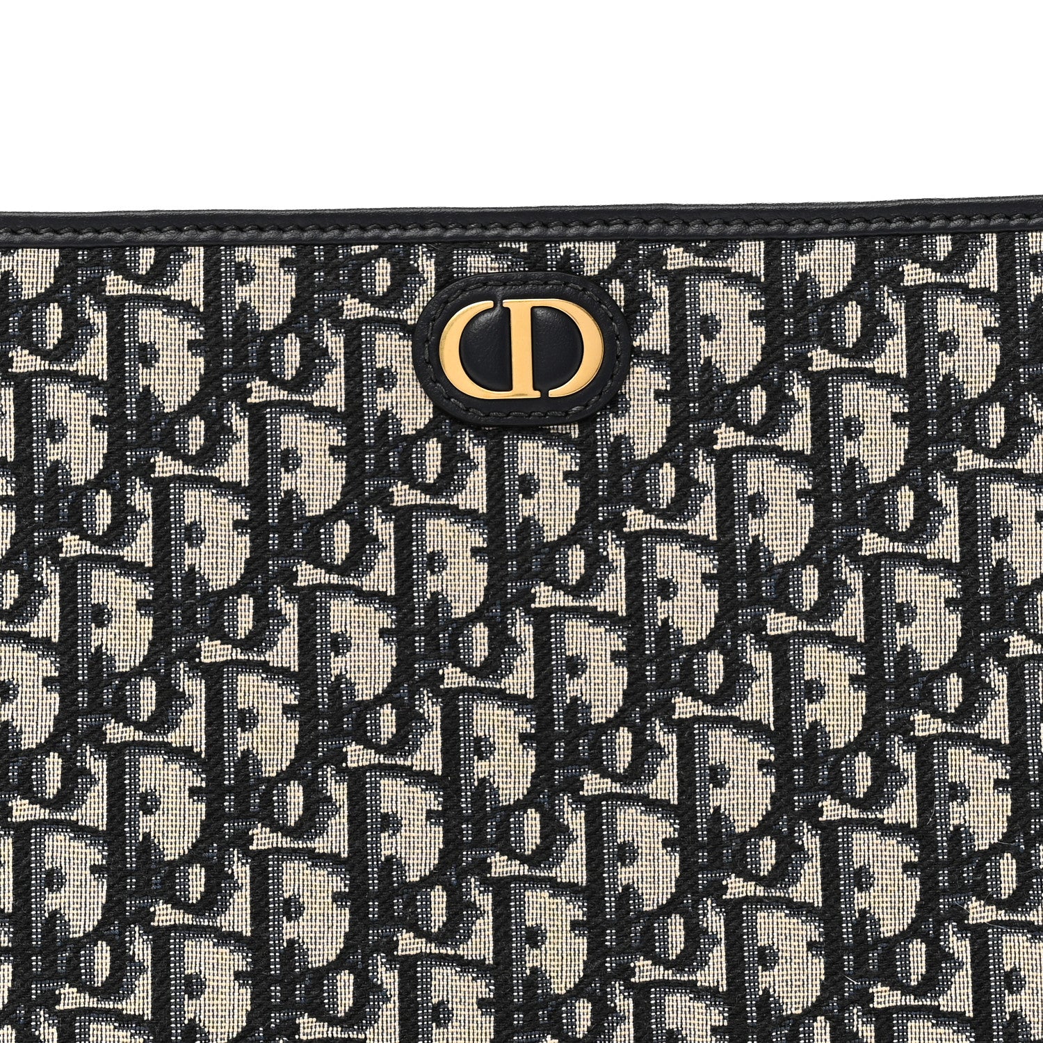 Christian Dior Oblique 30 Montaigne Pouch Blue 7 of 10