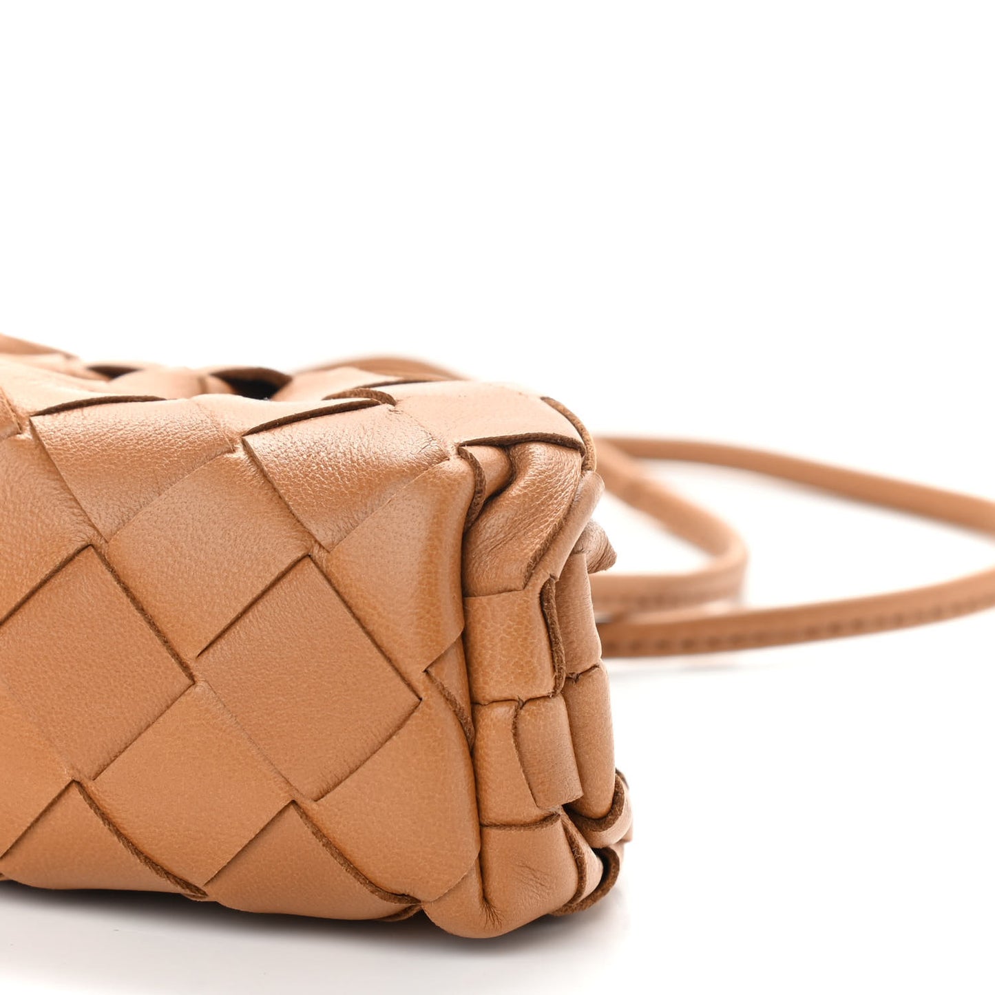 Nappa Intrecciato Coin Purse Carmel