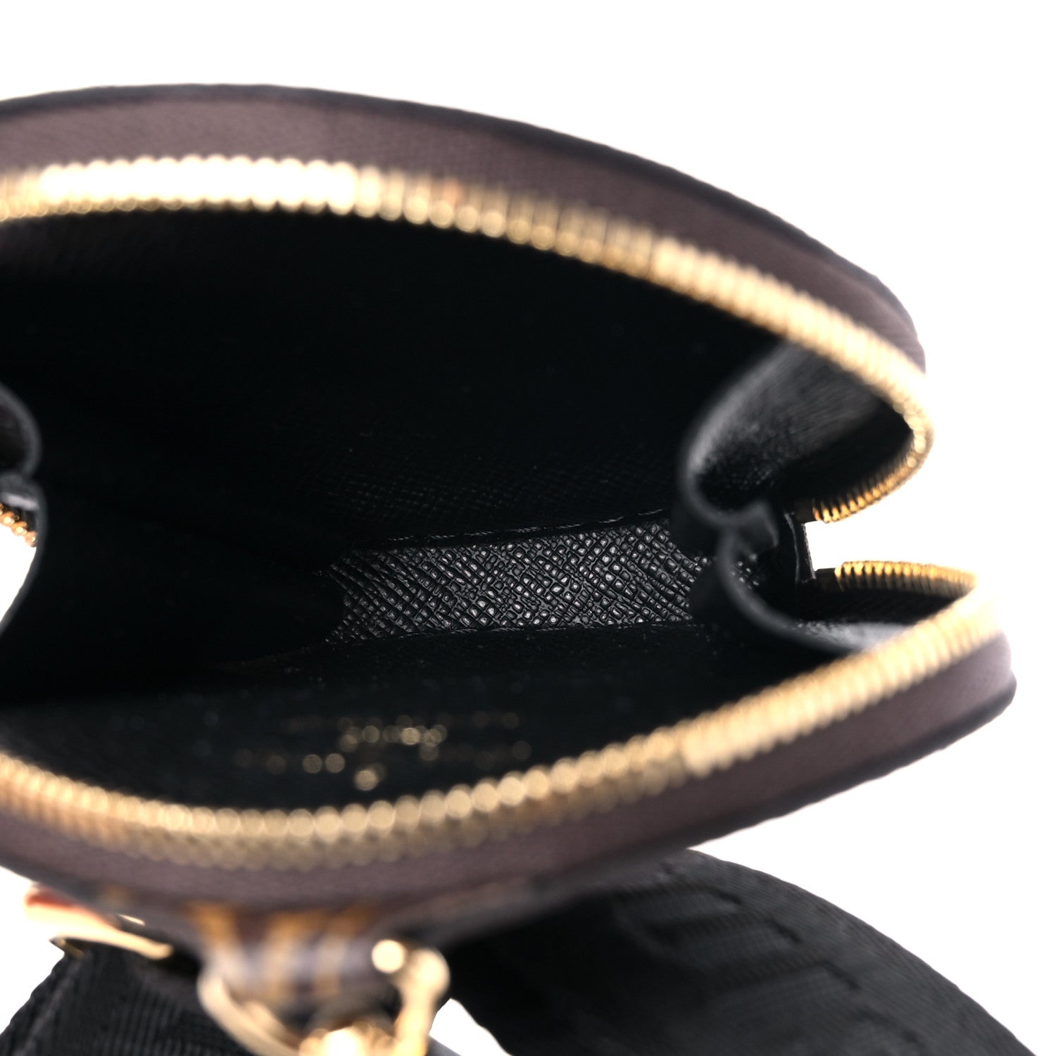 Louis Vuitton Monogram Multi Pochette Accessories Bandouliere Shoulder Strap Black 3 of 4