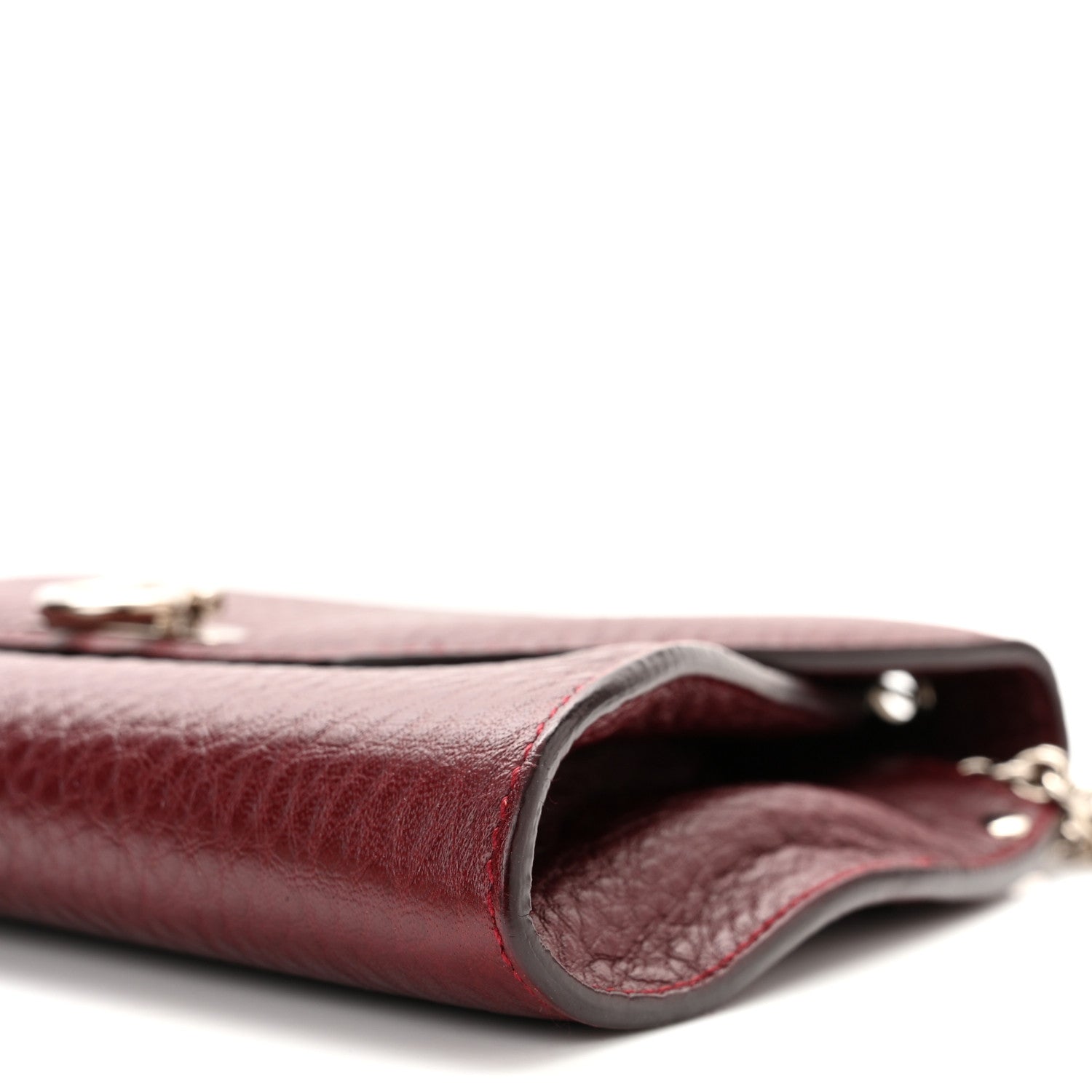 Salvatore Ferragamo Deerskin Gancini Flap Crossbody 9 of 10